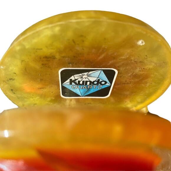 Vintage Lucite Political Napkin Holder Retro Acrylic 1960s 1970s Elephant Donkey - Picture 5 of 8